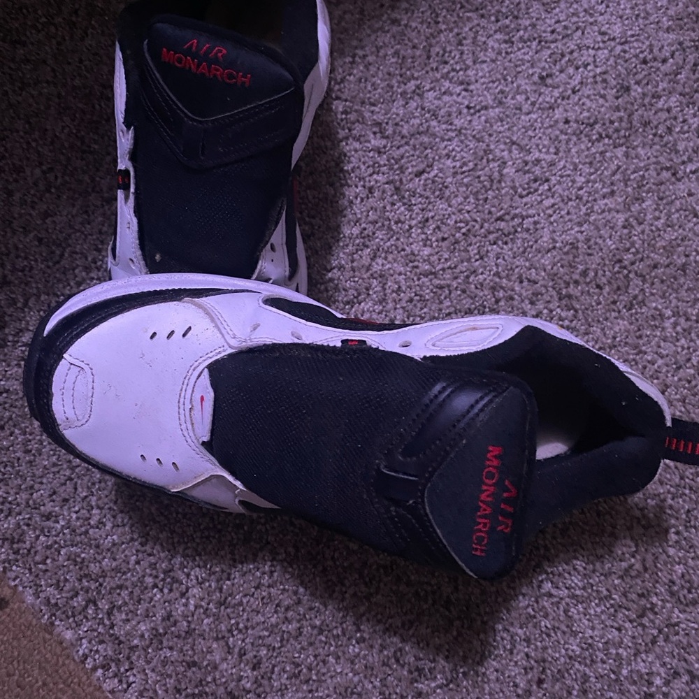 Nike Black and White Sneakers Athletic Style